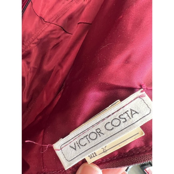 Vintage velvet gown - Picture 5 of 14